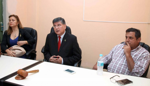 Autoridades de la circunscripción de Presidente Hayes presidieron la reunión.