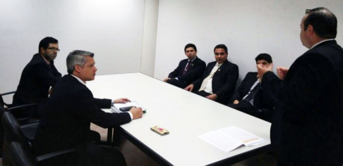 Socialización del Redam con magistrados de la Niñez y la Adolescencia de Caaguazú.
