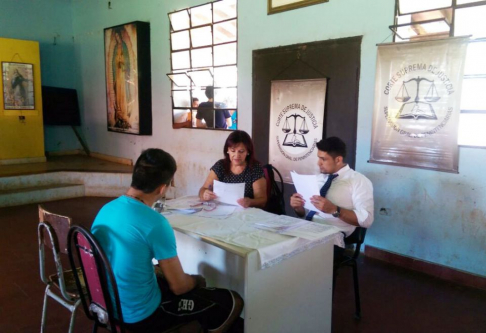 Durante la jornada se realizaron asesorías jurídicas sobre situación de procesos penales.
