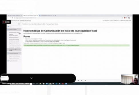 Inscripción para curso sobre Expediente Judicial Electrónico