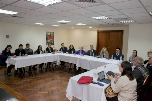 Comisión para la Implementación del Sistema de Asignación de Peritos se reunió con representantes del gremio.