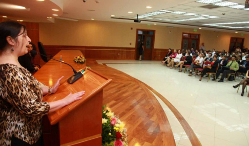 La capacitación estuvo a cargo de la doctora María Mercedes Buongermini, encargada de la Secretaría de Género de la Corte Suprema de Justicia.
