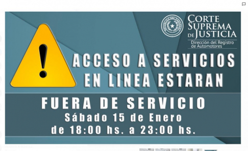Realizarán mantenimiento de la infraestructura TI de la Dirección del Registro de Automotores