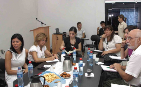 La reunión se llevo a cabo en la sede del Ministerio de Justicia y Trabajo