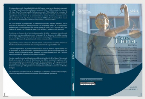 Nueva edición de Gaceta Judicial con temas relacionados a Niñez y Adolescencia