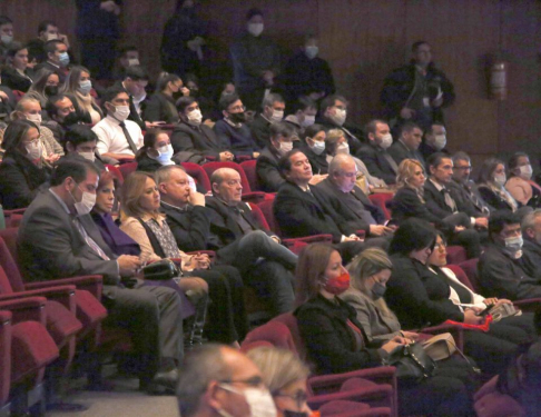 El ministro de la CSJ doctor César Diesel en el acto de apertura de la capacitación a servidores de la administración pública.