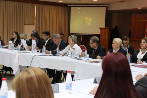 Titular interina de la Dirección General de Recursos Humanos, licenciada María Rosa Szarán.