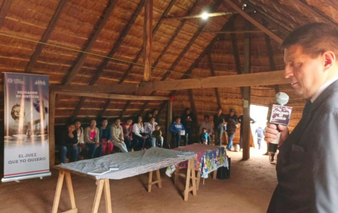 La actividad fue acompañada por el presidente del Consejo de Administración, Abg. Luis Alberto Benítez.