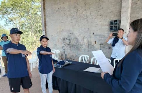 Colonia Naranjito de General Resquín cuenta con nuevos facilitadores judiciales