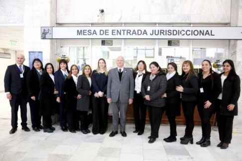 20 aniversario de la Mesa de Entrada Jurisdiccional de la CSJ