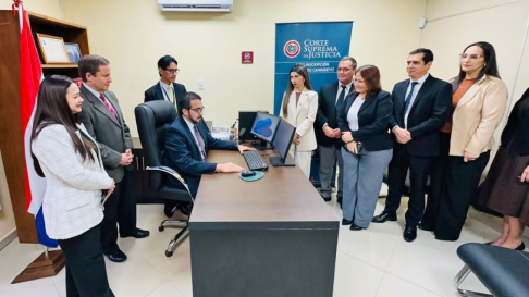 La herramienta se extenderá progresivamente a otros Juzgados de Paz de la Circunscripción Judicial de Canindeyú que ya operan con el trámite judicial electrónico. 