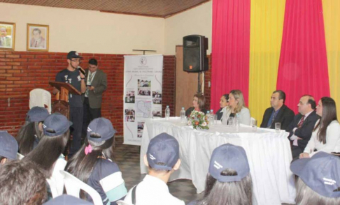 Acto de juramento de 27 estudiantes como nuevos facilitadores judiciales.