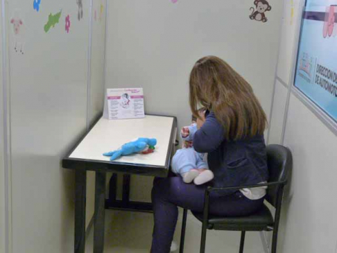 En cumplimiento con lo establecido por la Ley de Lactancia Materna quedo habilitada la Sala.