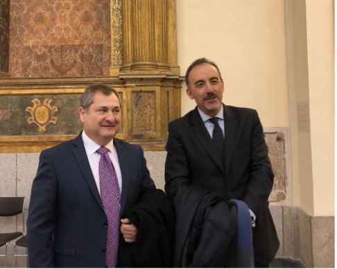 Ministro Jiménez Rolón, en Universidad de Castilla-La Mancha