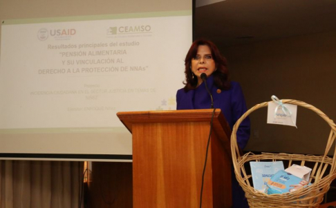 El encuentro contó con la presencia del presidente de la Corte Suprema de Justicia, doctor Raúl Torres Kirmser, la ministra Myriam Peña, magistrados, funcionarios y representantes de la sociedad civil.