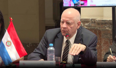 Vicepresidente primero Benítez Riera participó de reunión preparatoria de la XXIII Cumbre Judicial Iberoamericana