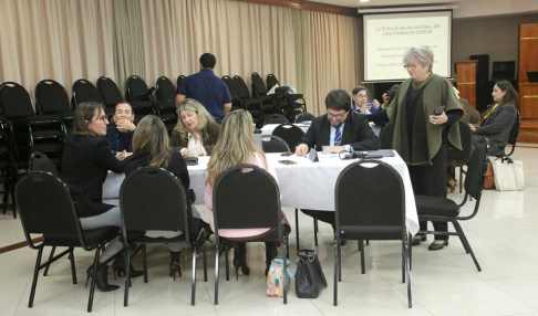 Continuó conversatorio sobre acuerdos y compromisos éticos con jueces penales de capital.