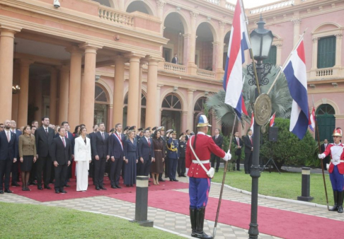 El Pdte. de la Corte Suprema, Dr. Alberto Martínez Simón, participó en actos conmemorativos por el aniversario de la fundación de Asunción