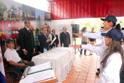 Juraron 14 nuevos facilitadores judiciales del departamento de Concepción.