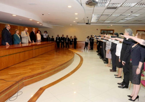 Nuevos magistrados prestaron juramento