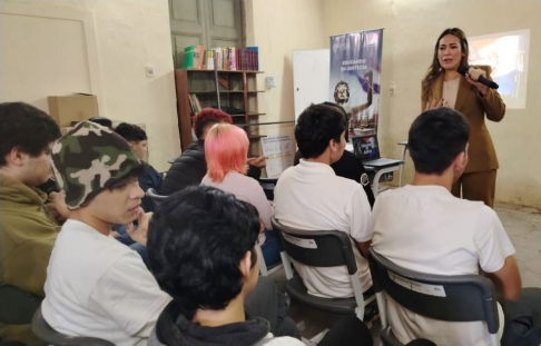 Desarrollaron el módulo “El juez que yo quiero” en el Colegio Nacional Dr. José de Antequera y Castro.