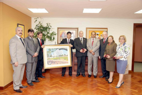 Las principales autoridades de la Corte Suprema de Justiciai recibieron en visita oficial a embajadores y representantes de diversos países durante el año pasado.