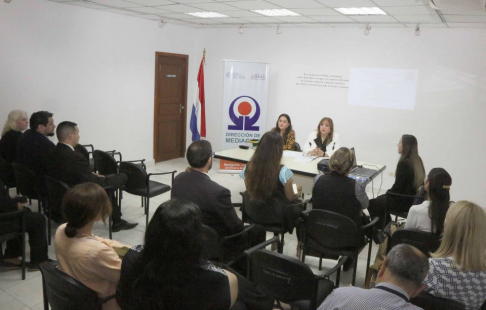 Realizaron primeras jornadas de instrucción en Mediación en Fuero Civil y Comercial.