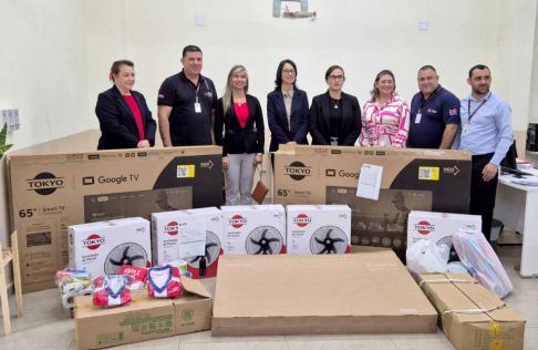 Juezas de Ejecución de Capital realizaron una donación al penal de Tacumbú