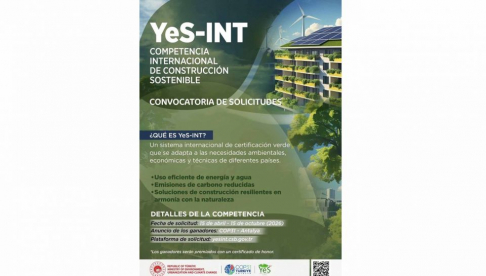 Invitan a participar al Concurso Internacional de Construcción Sostenible “YeS-INT” en el marco de la COP31