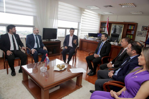 Ministro Ríos mantuvo audiencia con representantes del Consejo de la Magistratura y de la Adeppy.