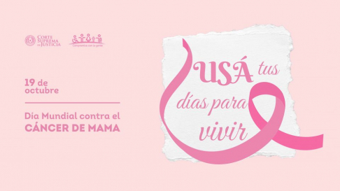 Conmemoran el Día Internacional de Lucha contra el Cáncer de Mama