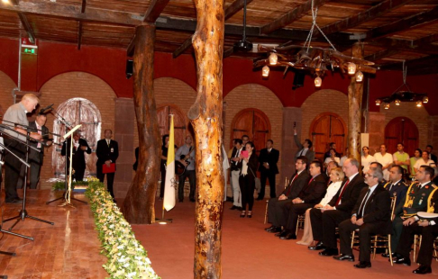 Con presencia de autoridades nacionales se inauguró el “Centro Cultural Mbororé” de la Fundación San Rafael.
