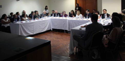 Presentación de la firma adjudicada al Instituto Superior de Administración y Finanzas (ISAF) para la consolidación del Consejo de Administración Judicial (CAJ) de la Corte Suprema de Justicia.