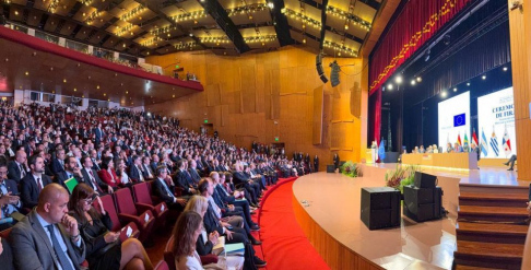 Acto de firma del Acuerdo MERCOSUR–Unión Europea. 