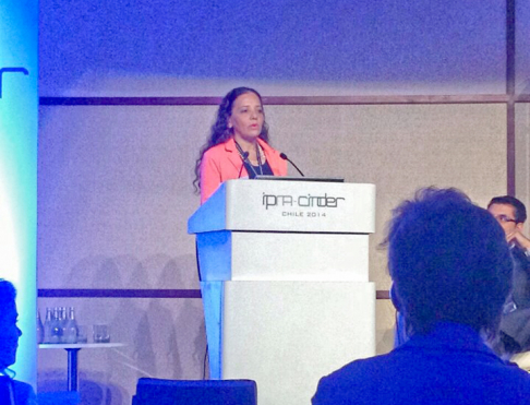 Directora de Registros Públicos, Abg. Lourdes González de Muñoz.