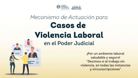 Campaña sobre mecanismo de actuación para casos de violencia laboral