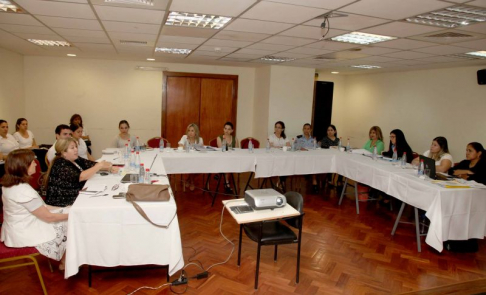 Equipo de trabajo integrado por la Secretaría de Género de la Corte, a Defensoría del Pueblo, Fiscalía General y la Secretaría de la Mujer y os ministerios del Interior, de Salud Pública y Bienestar Social,  de la Defensa Pública y de la Policía Nacional.
