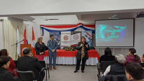 Estudiantes de la UNP conocieron los alcances del Programa Educando en Justicia.