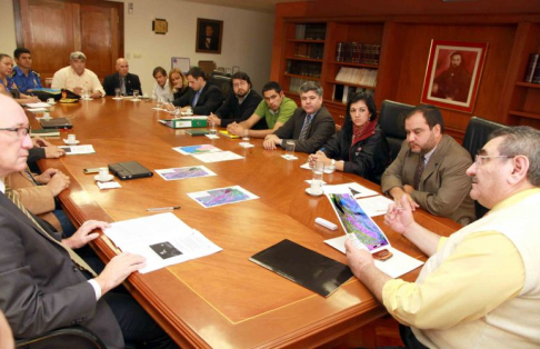 Durante la reunión se trazaron las próximas actividades que realizará la comisión ambiental.