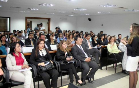 Curso de capacitación de la Dirección de los Derechos de la Propiedad Intelectual. (Foto archivo)