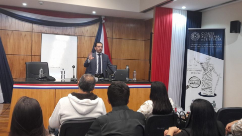 Prosigue la capacitación para magistrados y funcionarios en Alto Paraguay.
