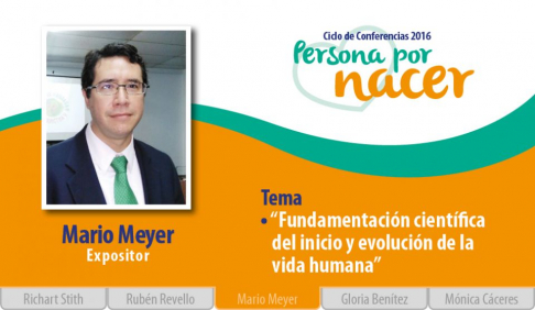 El doctor Mario Meyer, uno de los expositores del ciclo.