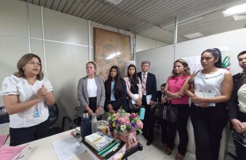 Universitarios visitaron sede judicial de la Capital.