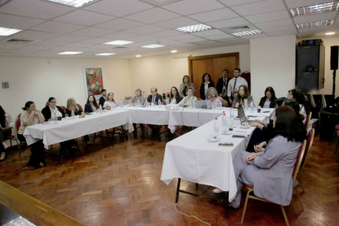Primer taller de “Análisis y selección de indicadores del MESECVI y construcción de indicadores adicionales de género del Poder Judicial”.