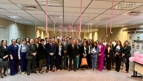 Con la disertación del ministro de la Corte Suprema de Justicia, doctor Eugenio Jiménez Rolón, sobre Derecho Comercial culminó este viernes 17 de octubre el Diplomado Especializado en el Fuero Civil y Comercial en Cordillera.