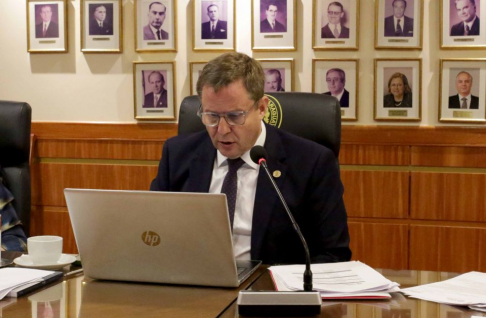 El ministro encargado de la Oficina Técnica de Apoyo al Fuero Civil y Comercial (OTCC), doctor Alberto Martínez Simón, comunicó sobre las actividades de la dependencia.