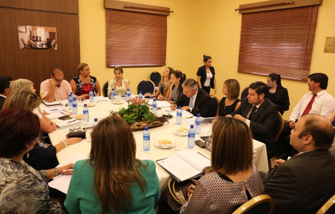 Reunión organizativa de la Cumbre, desarrollada días pasados.