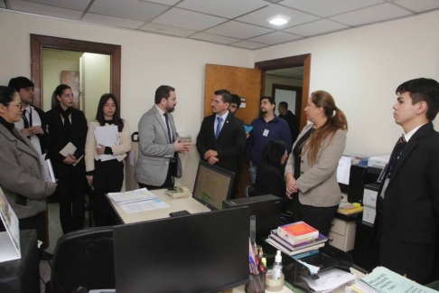 Continúan relevamientos técnicos en juzgados de la Capital para optimizar espacios y fortalecer el servicio de justicia.