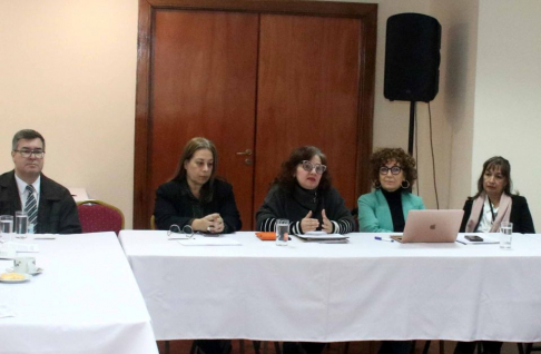 Mesa de trabajo enfocada en el Plan Institucional de Transversalidad de Género del Poder Judicial