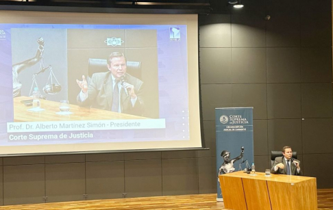 Circunscripción Judicial de Canindeyú: presidente Martínez Simón disertó sobre nulidad de los actos jurídicos.